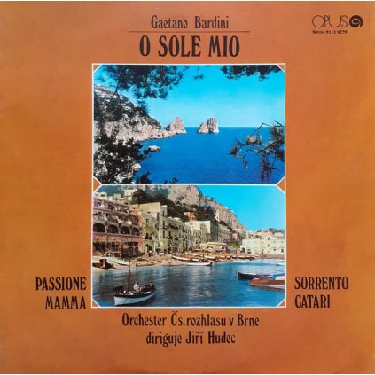 VINYLO.SK | Gaetano Bardini ♫ O sole mio (stav: NM/VG+) [LP] B0003409 =Vinylo bazár=