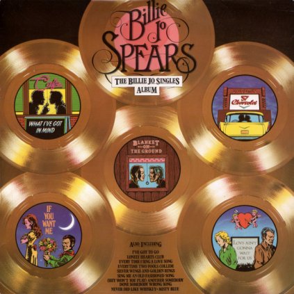 VINYLO.SK | Billie Jo Spears ♫ The Billie Jo Singles Album (stav: VG+/VG) [LP] B0003429 =Vinylo bazár=