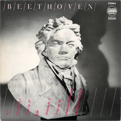 VINYLO.SK | Beethoven ♫ Sinfonie Nr. 1 C-dur Op. 21 / Sinfonie Nr. 2 D-dur Op. 36 (stav: VG+/VG+) [LP] B0003320 =Vinylo bazár=