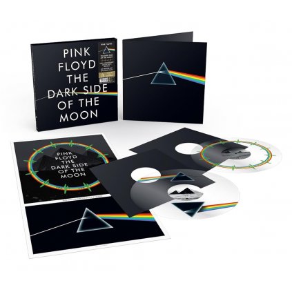VINYLO.SK | Pink Floyd ♫ The Dark Side Of The Moon / 50th Anniversary Collector's Limited Edition / Picture Disc / Clear Vinyl [2LP] vinyl 5054197665325