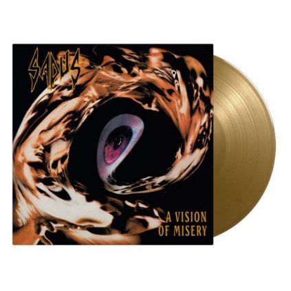 VINYLO.SK | Sadus ♫ A Vision Of Misery / Limited Numbered Edition of 750 copies / Gold Vinyl [LP] vinyl 8719262033726