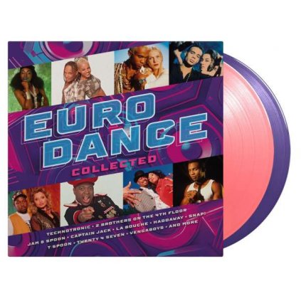 VINYLO.SK | Rôzni interpreti ♫ Eurodance Collected / Limited Edition of 2000 copies / Pink & Purple Vinyl [2LP] vinyl 0600753994870