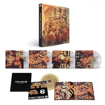 VINYLO.SK | OST ♫ Street Fighter 6 / Clear Vinyl / Bonus / BOX SET [4LP] vinyl 0196588458019