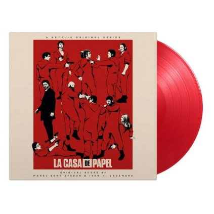 VINYLO.SK | OST ♫ La Casa De Papel (Money Heist) / Limited Numbered Edition of 750 copies / Red Vinyl [2LP] vinyl 8719262034358