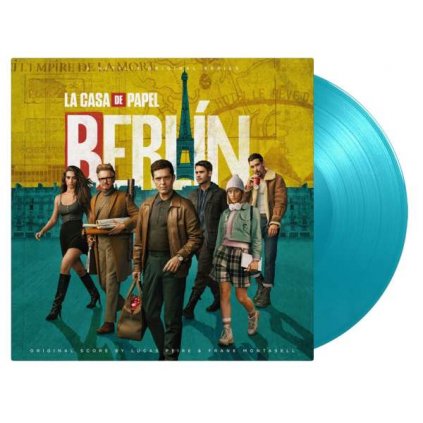 VINYLO.SK | OST ♫ Berlín (La Casa de Papel) / Limited Numbered Edition of 500 copies / Turquoise Vinyl [2LP] vinyl 8719262034679