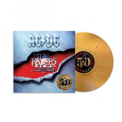 VINYLO.SK | AC/DC ♫ The Razors Edge / Limited Edition / Gold Vinyl [LP] vinyl 0196588346118