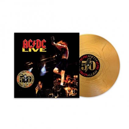 VINYLO.SK | AC/DC ♫ Live / Limited Edition / Gold Vinyl [2LP] vinyl 0196588345616