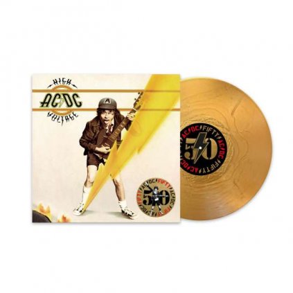 VINYLO.SK | AC/DC ♫ High Voltage / Limited Edition / Gold Vinyl [LP] vinyl 0196588345715