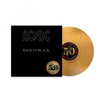 VINYLO.SK | AC/DC ♫ Back In Black / Limited Edition / Gold Vinyl [LP] vinyl 0196588345418