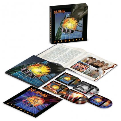 VINYLO.SK | Def Leppard ♫ Pyromania / 40th Anniversary Super Deluxe Edition / BOX SET [4CD + Blu-Ray] 0602448680556