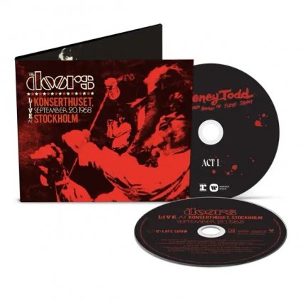 VINYLO.SK | Doors, The ♫ Live At Konserthuset, Stockholm, September 20th, 1968 / =RSD= [2CD] 0603497825578