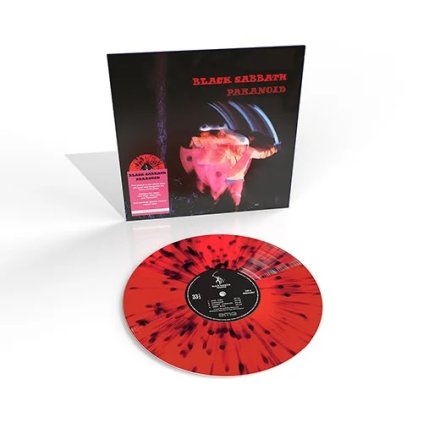 VINYLO.SK | Black Sabbath ♫ Paranoid / Limited Edition / =RSD= / Red - Black Marbled Vinyl [LP] vinyl 4099964007558