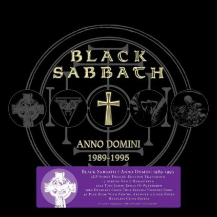 VINYLO.SK | Black Sabbath ♫ Anno Domini: 1989 - 1995 / BOX SET [4LP] vinyl 4050538900880
