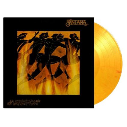 VINYLO.SK | Santana ♫ Marathon / 45th Anniversary Limited Numbered Edition of 1500 copies / Yellow - Orange Marbled Vinyl [LP] vinyl 8719262011618