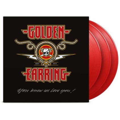 VINYLO.SK | Golden Earring ♫ You Know We Love You! (16.11.2019 at the Rotterdam Ahoy) / (Live) / Limited Numbered Edition of 1000 copies / Red Vinyl [3LP] vinyl 8719262033146