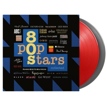 VINYLO.SK | Rôzni interpreti ♫ 80's Pop Stars Collected / Red & Silver Vinyl [2LP] vinyl 0600753994900