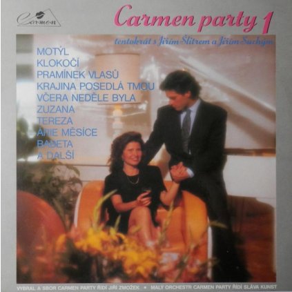 VINYLO.SK | Malý Orchestr Carmen Party ♫ Carmen Party 1 - Tentokrát S Jiřím Šlitrem (stav: NM/NM) [LP] B0003686 =Vinylo bazár=