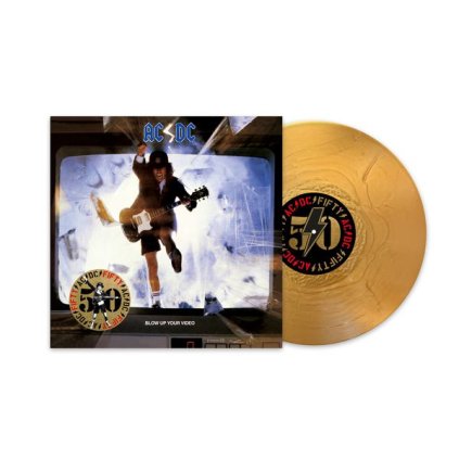 VINYLO.SK | AC/DC ♫ Blow Up Your Video / 50th Anniversary Edition / Gold Vinyl [LP] vinyl 0196588734212