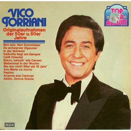 VINYLO.SK | Vico Torriani ♫ Originalaufnahmen Der 50er Und 60er Jahre (stav VG+/VG) [LP] B0003835 =Vinylo bazár=