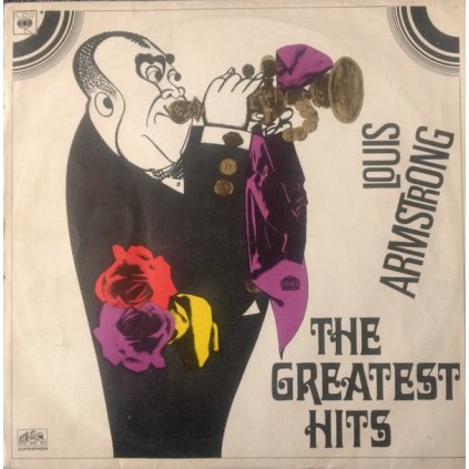 VINYLO.SK | Louis Armstrong ♫ The Greatest Hits (stav VG+/VG) [LP] B0003820 =Vinylo bazár=