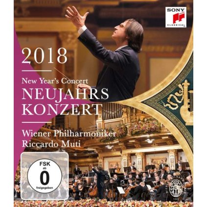 VINYLO.SK | MUTI, RICCARDO - NEW YEAR'S CONCERT 2018 [Blu-Ray]