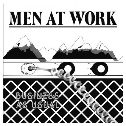 VINYLO.SK | MEN AT WORK - BUSINESS AS USUAL (LP)180 GR/INSERT/ORIGINAL BLACK & WHITE AUSTRALIAN SLEEVE