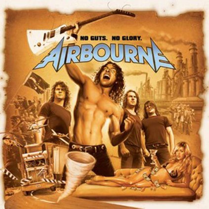 VINYLO.SK | AIRBOURNE ♫ NO GUTS. NO GLORY. [LP] 0067003105613