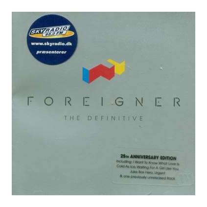 VINYLO.SK | FOREIGNER ♫ THE DEFINITIVE [CD] 0081227359621