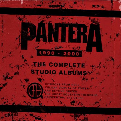 VINYLO.SK | PANTERA ♫ THE COMPLETE STUDIO ALBUMS 1990 - 2000 [5CD] 0081227953690
