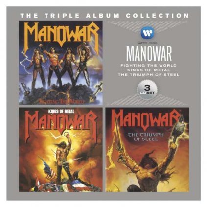 VINYLO.SK | MANOWAR ♫ THE TRIPLE ALBUM COLLECTION [3CD] 0081227973971