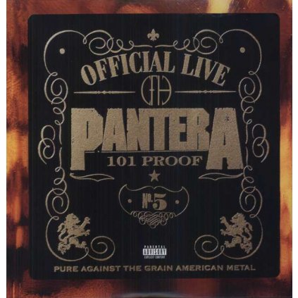 VINYLO.SK | PANTERA ♫ OFFICIAL LIVE - 101 PROOF [2LP] 0081227974312