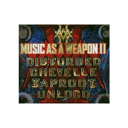 VINYLO.SK | DISTURBED / TAPROOT / CHEVELLE ♫ MUSIC AS A WEAPON 2 [CD + DVD] 0093624825623