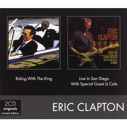 VINYLO.SK | CLAPTON, ERIC ♫ RIDING WITH THE KING & LIVE IN SAN DIEGO WITH SPECIAL GUEST JJ CALE [3CD] 0093624906247