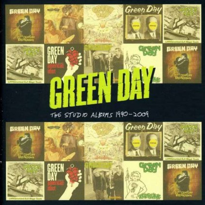 VINYLO.SK | GREEN DAY ♫ STUDIO ALBUMS 1990 - 2009 [8CD] 0093624948445