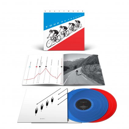 VINYLO.SK | Kraftwerk ♫ Tour De France / Red & Blue Vinyl [2LP] vinyl 0190295272104