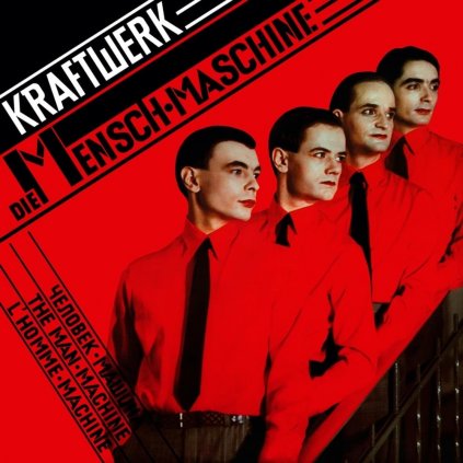 Kraftwerk ♫ The Man - Machine / Red Vinyl [LP] vinyl