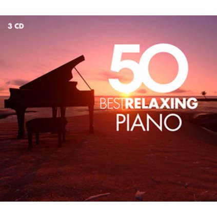 VINYLO.SK | RÔZNI INTERPRETI ♫ 50 BEST RELAXING PIANO [3CD] 0190295626389