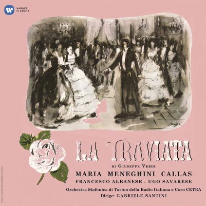 VINYLO.SK | CALLAS / ALBANESE / SANTINI / TURIN ♫ VERDI: LA TRAVIATA (1953 - STUDIO RECORDING) [3LP] 0190295763275