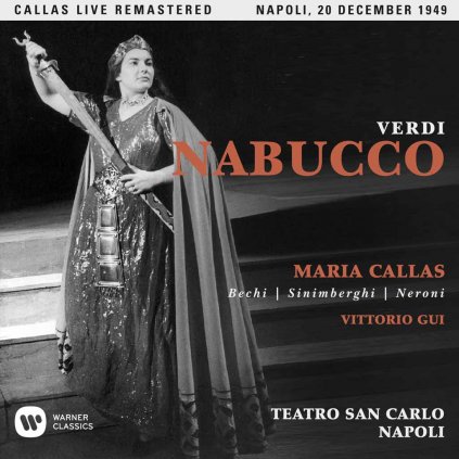 VINYLO.SK | CALLAS, MARIA ♫ VERDI: NABUCCO (NAPOLI, 20 / 12 / 1949) [2CD] 0190295844462