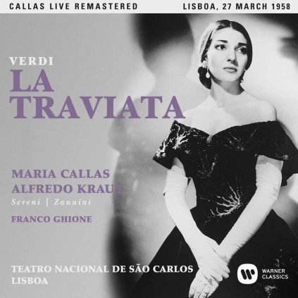 VINYLO.SK | CALLAS, MARIA ♫ VERDI: LA TRAVIATA (LISBOA, 27 / 03 / 1958) [2CD] 0190295844486