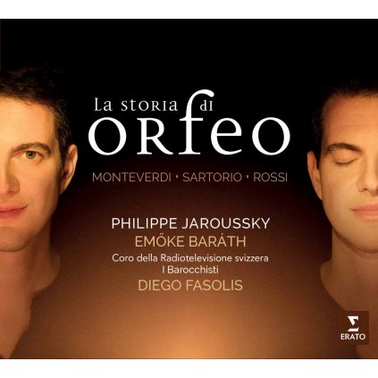 VINYLO.SK | JAROUSSKY, PHILIPPE / EMOKE BARATH / I BAROCCHISTI / CORO DELLA RADIOTELEVISIONE SVIZZERA / DIEGO FASOLIS ♫ MONTEVERDI, ROSSI, SARTORIO: LA STORIA DI ORFEO [CD] 0190295851903