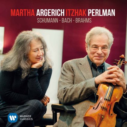 VINYLO.SK | ARGERICH, MARTHA / ITZHAK PERLMAN ♫ PERLMAN & ARGERICH PLAY SCHUMANN, BACH & BRAHMS [LP] 0190295868321