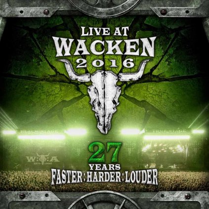 VINYLO.SK | RÔZNI INTERPRETI ♫ LIVE AT WACKEN 2016 - 27 YEARS FASTER : HARDER : LOUDER [2CD + 2Blu-Ray] 0190296950896