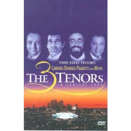 VINYLO.SK | CARRERAS / DOMINGO / PAVAROTTI ♫ THE THREE TENORS WITH METHA IN CONC. 94 [DVD] 0745099620127