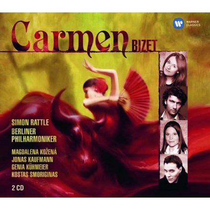 VINYLO.SK | RATTLE, SIMON SIR / BERLINER PHILHARMONIKER ♫ BIZET: CARMEN [2CD] 0825646013531