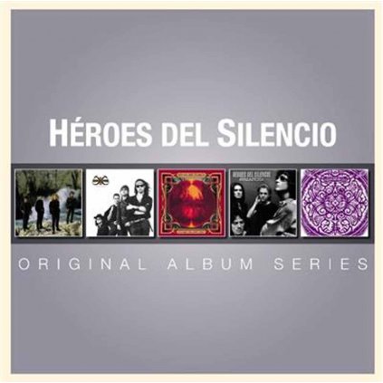 VINYLO.SK | HÉROES DEL SILENCIO ♫ ORIGINAL ALBUM SERIES [5CD] 0825646225088