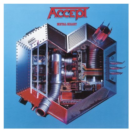 VINYLO.SK | ACCEPT - METAL HEART (LP)180GR./INSERT/BLACK VINYL