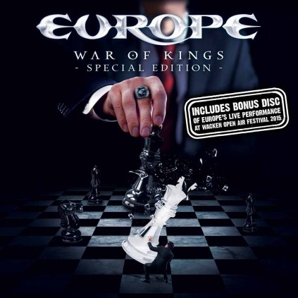 VINYLO.SK | EUROPE ♫ WAR OF KINGS [CD + DVD + Blu-Ray] 0825646936243