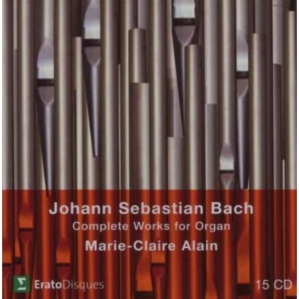 VINYLO.SK | ALAIN, MARIE-CLAIRE ♫ BACH: COMPLETE ORGAN WORKS [15CD] 0825646990283