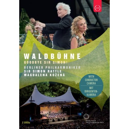 Kožená / BPH / Rattle ♫ Euroarts - Berliner Philharmoniker - Waldbuhne 2018 - Open Air Berlin [2DVD]